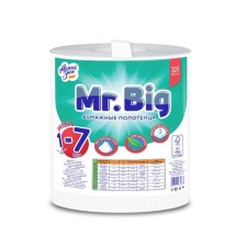Полотенца бумажные «Мягкий знак» Mr.Big, 2 слоя, 1 рулон, 325 листов, белые