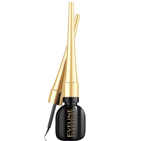 Eveline Celebrities eye eyeliner, waterproof, black tone