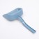 Cata toilet curly with an side with a scoop, 54 x 38 x 20 cm, white-pink