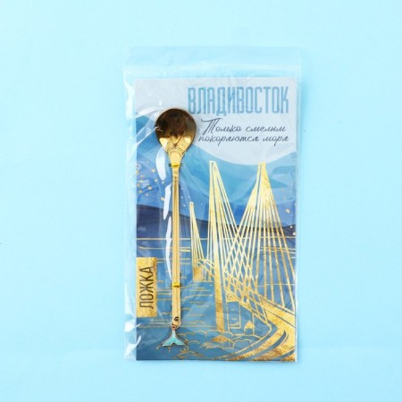 Spoon with a suspension "Vladivostok", 2.7 x 14.8 cm-5
