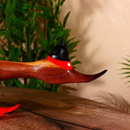 Souvenir "Duck-Slizer in the Black" tree 33 cm-4