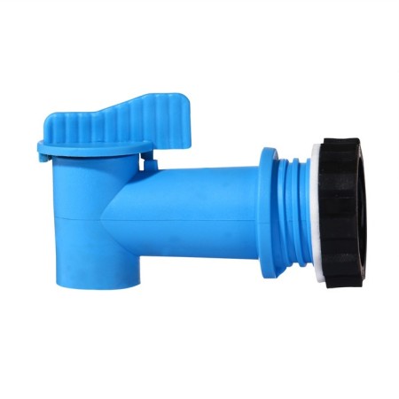 Tap for tank, barrels, canists, d = 24 mm, blue-4