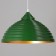 Lamp Bayerlux "Etner" E27 40W green 39x39x28-128 cm