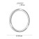 Slot lamp, 48W LED 3000-6500K, 3050LM, white color, IP43 with FDU