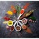 Picture on the subframe of "spices" 40*40 cm