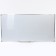 Magnetic board is one -sided, with a shelf for a marker, metal circulation