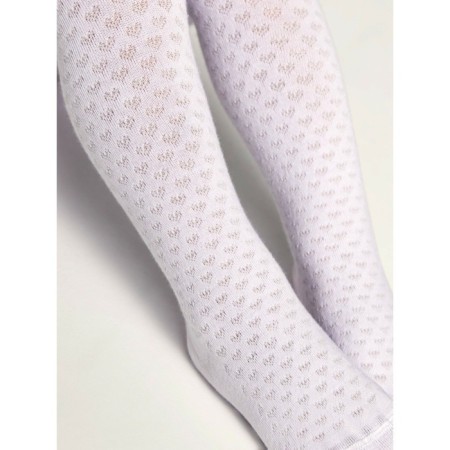 Pantyhose children's cotton CONTE KIDS TIP-Top, height 92-98 cm, white color-4