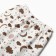 Pants for children, milk/stars, height 68 cm