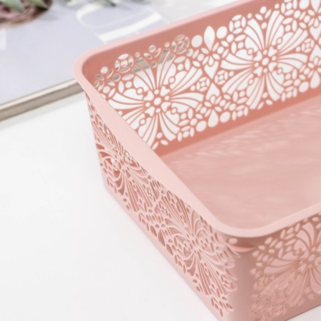 Floral storage basket, 30 × 19.5 × 9.5 cm, color mix-9
