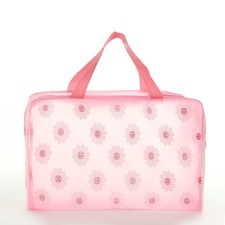 Lightning cosmetic bag, pink color