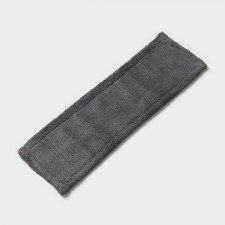 Nozzle for a flat mop of the share, 42 × 12 cm, microfiber, color gray color
