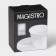 Coffee steam porcelain Magistro "Blanche", 2 items: a cup 80 ml, a saucer 13 × 10.5 cm