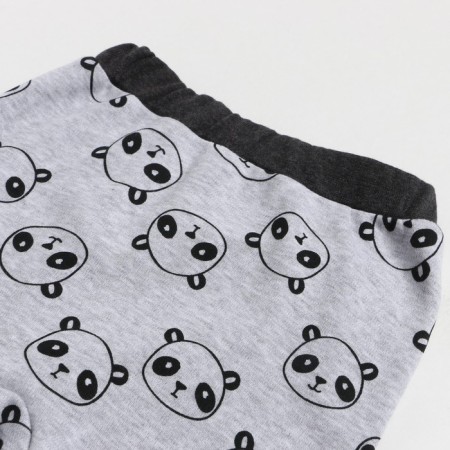 Pants children, gray color, size 68-2