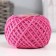 Yarn 100% juts "Softino Jute Colored" 50m ± 2m bright pink 50 g