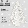 Christmas tree painting desktop for the New Year "Magic Olenenok", New Year's blank for creativity