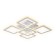 LED ceiling LED with Ambrella Light, Original, FA866, 6XLED, 162 W, ​​15750LUM, 3000-6400K, white color, white