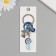 A keychain from the evil eye "Metal" Turtle with a talisman "5.7 cm