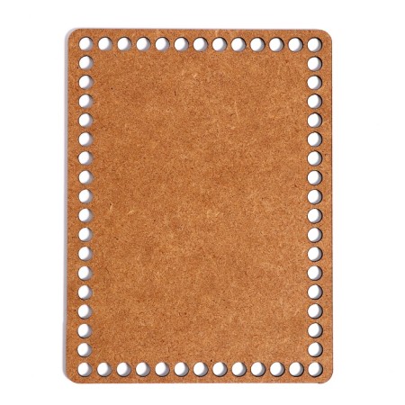 Bottom for knitting, rectangle - 20 × 15 cm, hdf 3 mm-3