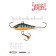 Balancir Lucky John Baltic 4 + tee, 4 cm, color 103, blister