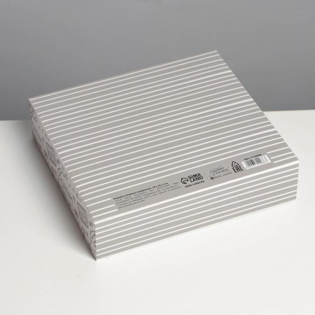 Gift folding box, packaging, “strongest”, 20 x 18 x 5 cm-3
