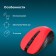 Mouse call 545MW Black/Red optical (1600DPI) wireless USB for laptop (4but)