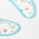 Bibs laid Children's baby, color mix (packing 3 pcs)
