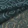 Lace elastic fabric, 180 mm × 2.7 ± 0.5 m, emerald color