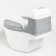 UNITAZ pot, white/gray color