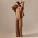 Home suit (shirt and trousers) SL Home p. L, coffee