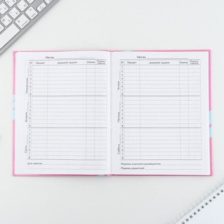 School Diary 1-11 Grade Universal “September 1: Dalmatian”, solid cover 7BC, glossy lamination, 40 sheets-5
