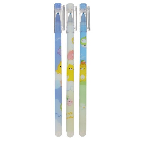Gel handle washed ink, blue rod 0.5 mm, a body with a pattern, mix (do not write pens, a rod replacement is required)