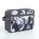 Lightning cosmetic bag, gray color