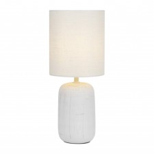 RIVOLI RAMONA 1CHA14, 40 watts ceramics white with a lampshade