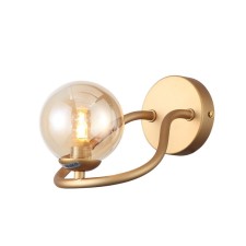 Wall lamp ST LUCE. SL1502.201.01. Legatezza. 1x5 W, G9, 4000K, 189 LM, 11.8x16.9 cm, golden color