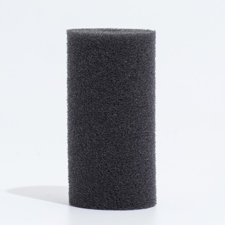 Round sponge No. 1, finely porous, 5 x 5 x 10 cm, gray-1