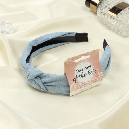 Hair rim "jil" 2.5 cm, blue-1