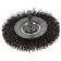 Brush Brush bison 35198-075_z02, disk, twisted, steel, 0.3 mm, 75 mm