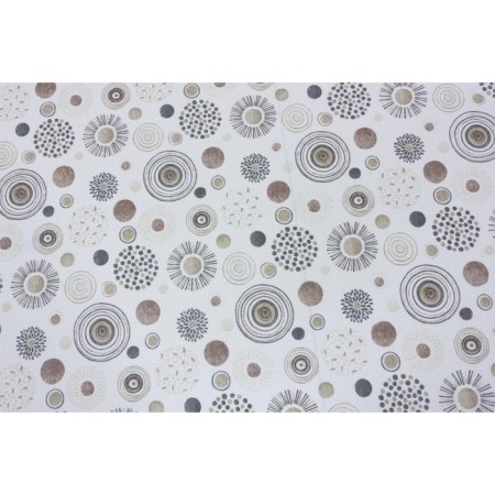Oilcloth Lucia 140 cm, roll 20 m, drawing "pearl"-5