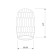 Ceiling accent Elektrostandard, DLN104 GU10 69x69 mm, IP20