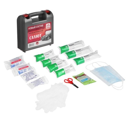 Automobile first -aid kit "Salut" Composition 2024, by order No. 1080n-4