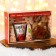 New Year's set, 300 ml mug, keychain, white color