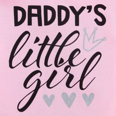 Body Baby I "Daddy’s Girl", pink, height 74-80 cm-4