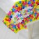 The single tablecloth “Happy Birthday”, stars, 180x137 cm