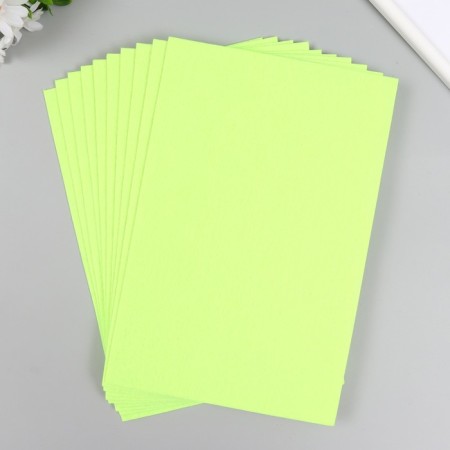 Fetter hard 2 mm "fresh greens" set 10 sheets format A4-1