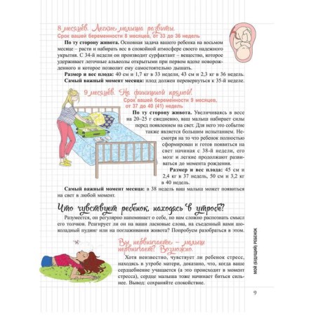 My little notebook. My pregnancy: everything is natural. Deyler V.-11