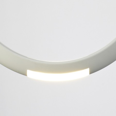 Suspension lamp Mantra Ring, Led, 1600lm, 3000k, 504x160x2000 mm, white color-5