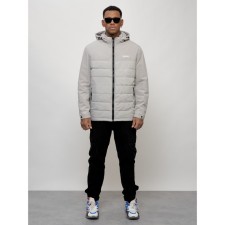 Male spring jacket, size 50, light-gray color