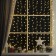 Garland "Curtain" 2 x 1.5 m with nozzles "Balls", IP20, transparent thread, 360 LED, glow warm white, 8 modes, 220 V