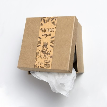 Stick Paper Kraft "Fairy Tale near" 3x9 cm sheet 10x10 cm-2