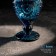 Magistro glass glass "Largo", 260 ml, blue color